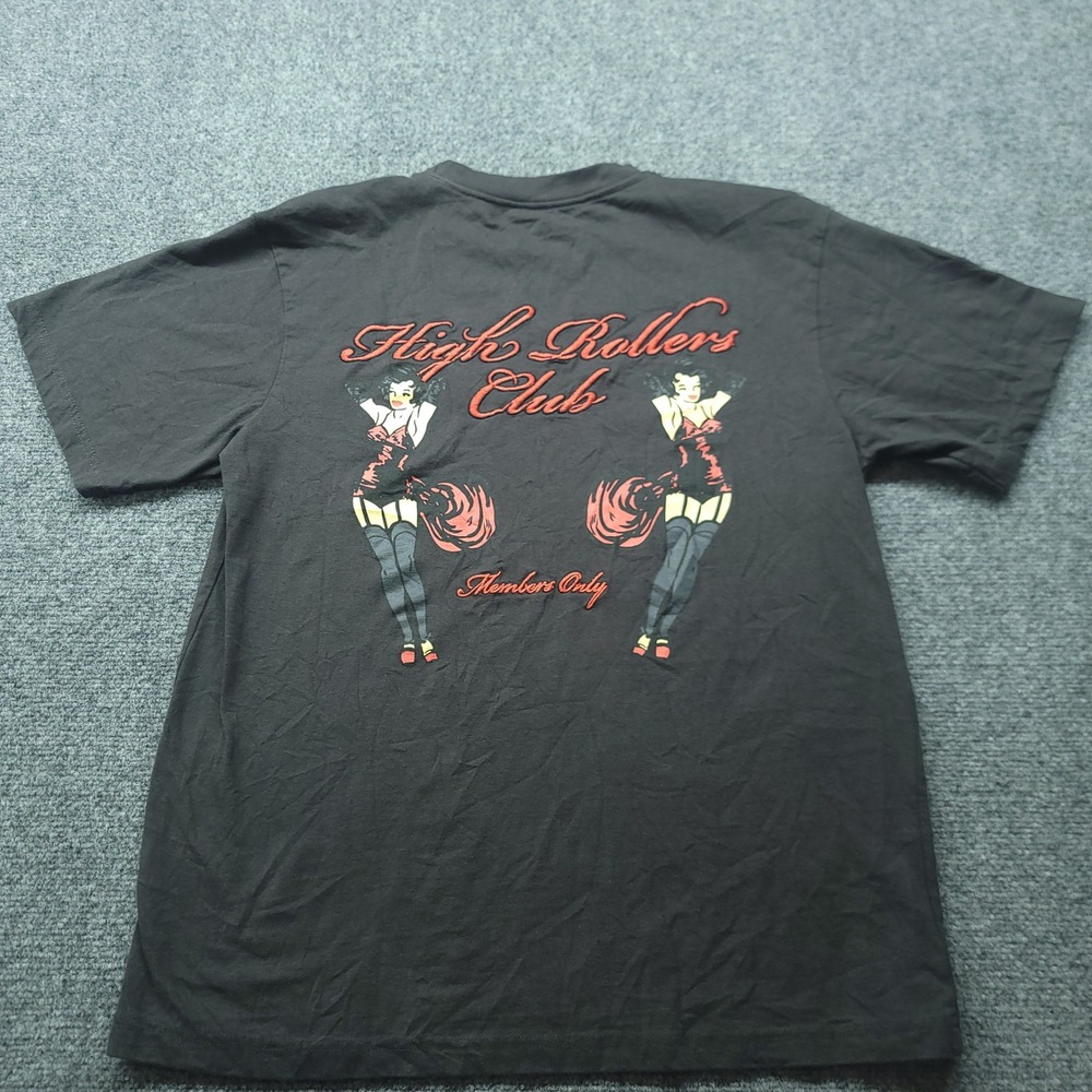Public Supply NYC High Rollers Club Graphic T-Shirt Black Mens Large P96722
